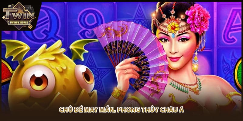 Chủ đề may mắn, phong thủy châu Á