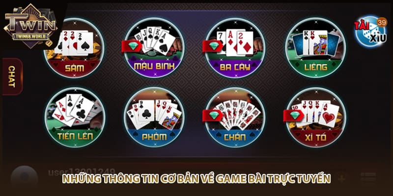 Những thông tin cơ bản về Game Bài trực tuyến
